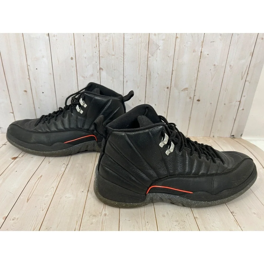 Nike Air Jordan 12 Retro Utility Black/Bright Crimson Men's Size 12 DC1062-006